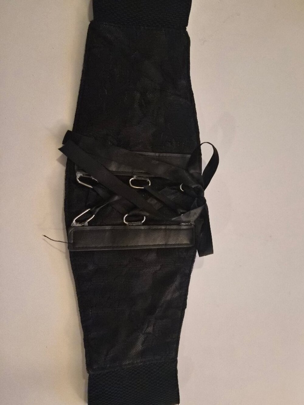 Elastic corset belt